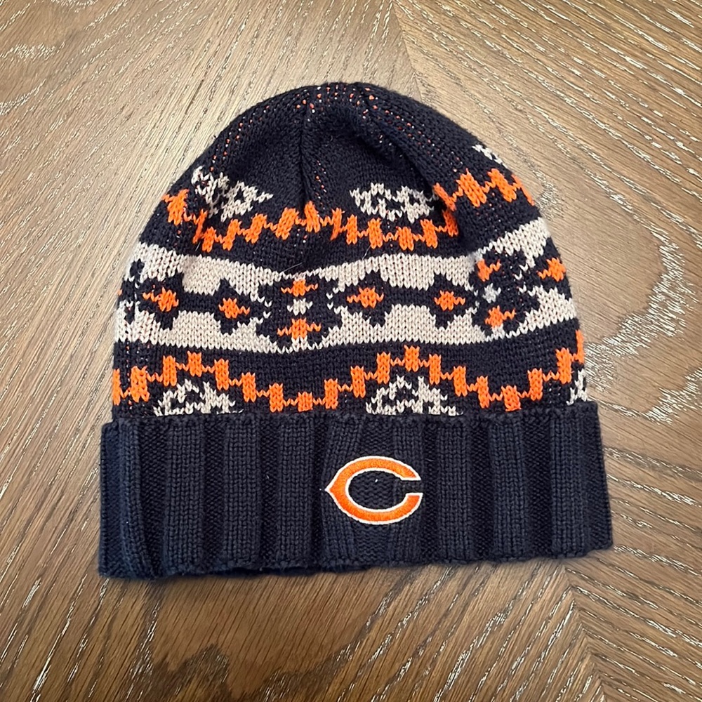 Chicago Bears unique Reebok NFL team apparel cotton/acrylic beanie